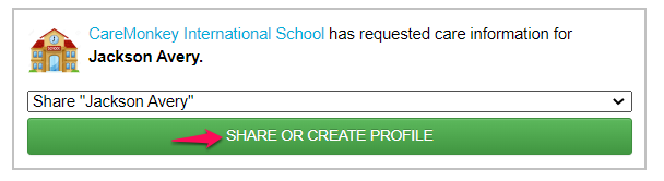 How does a User Share a Profile with an Organisation? (Community ...